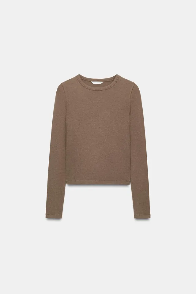 COTTON LONG SLEEVE T-SHIRT – image 5