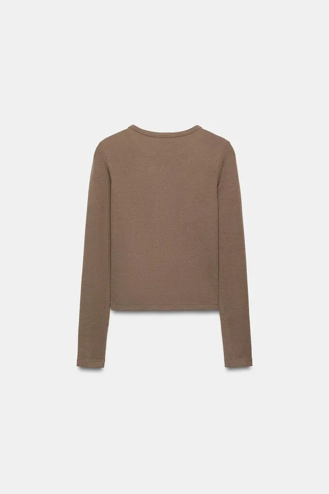 COTTON LONG SLEEVE T-SHIRT – image 6