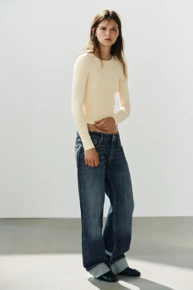 COTTON LONG SLEEVE T-SHIRT