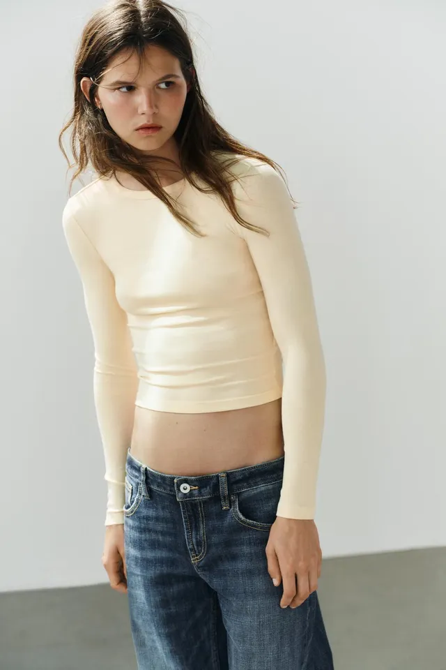 COTTON LONG SLEEVE T-SHIRT – image 2