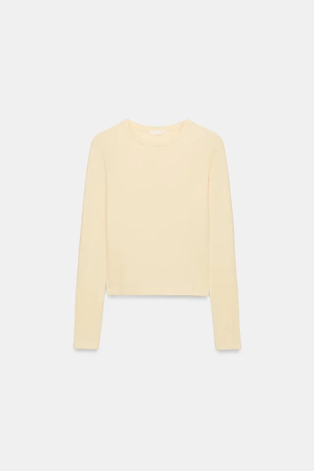 COTTON LONG SLEEVE T-SHIRT – image 4