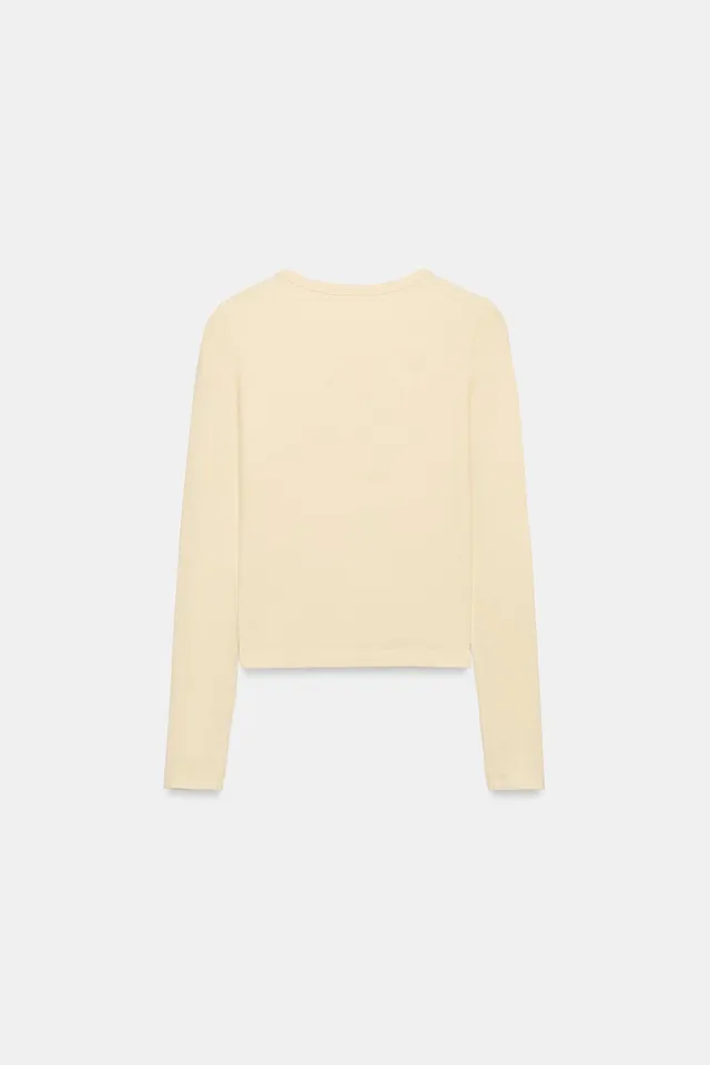 COTTON LONG SLEEVE T-SHIRT – image 5
