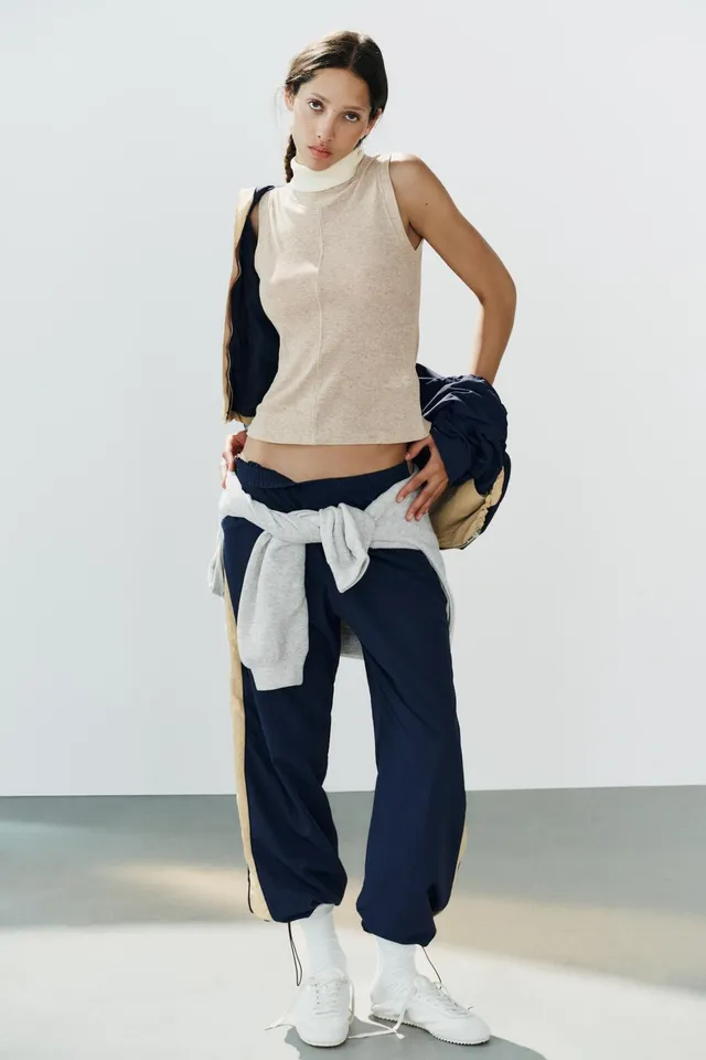 COMBINED HIGH NECK T-SHIRT