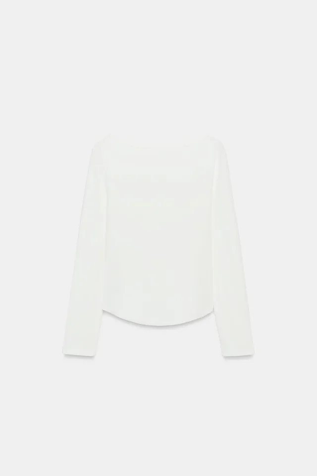 BOAT NECK T-SHIRT – image 7