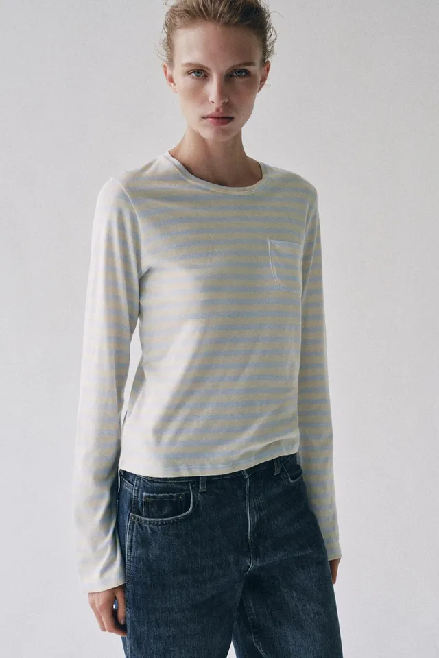 T-SHIRT WITH POCKET – image 2