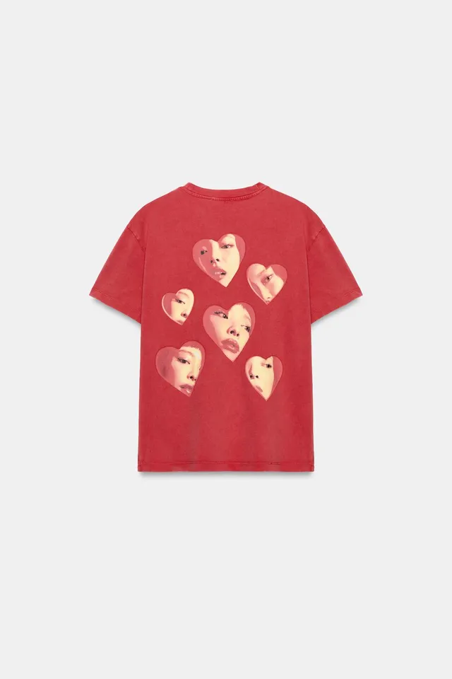 JENNIE WASHED-EFFECT T-SHIRT – image 2