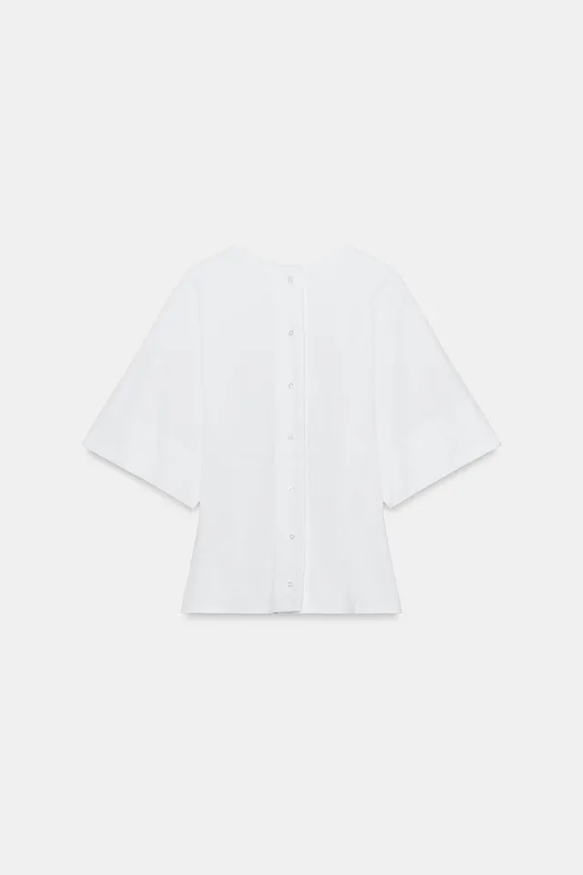 BUTTONED BACK T-SHIRT – image 6