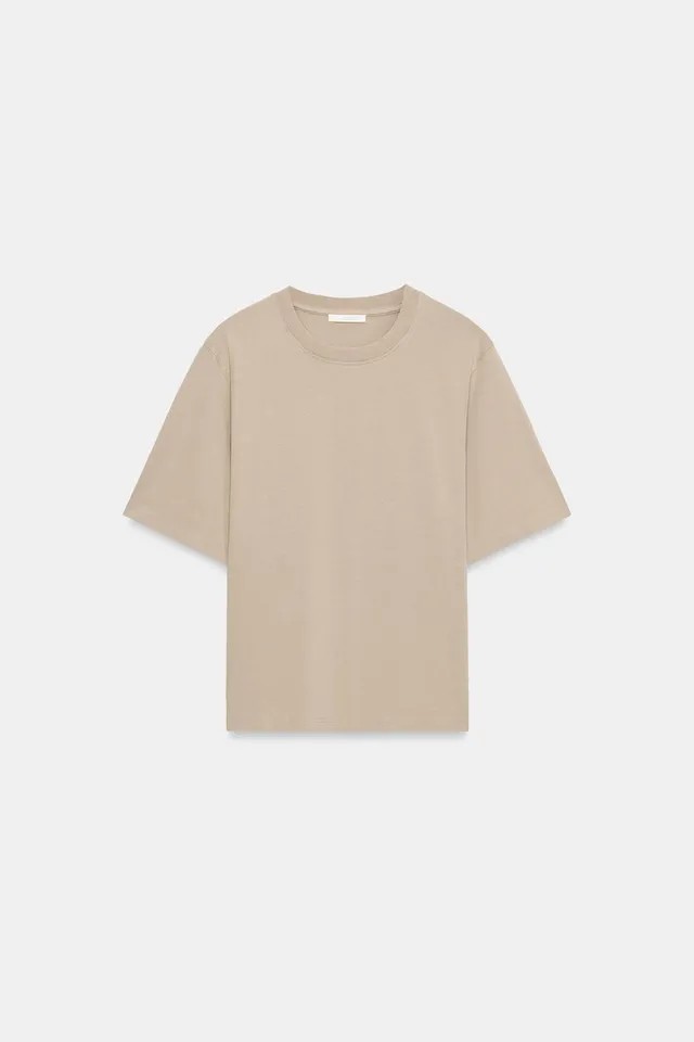 FITTED COTTON T-SHIRT – image 6