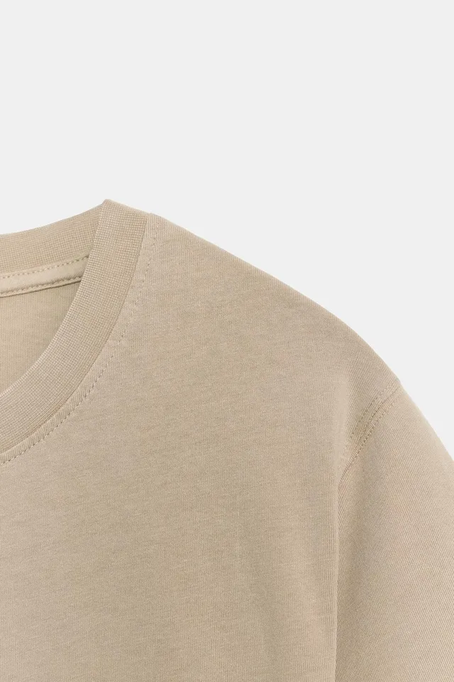 FITTED COTTON T-SHIRT – image 8