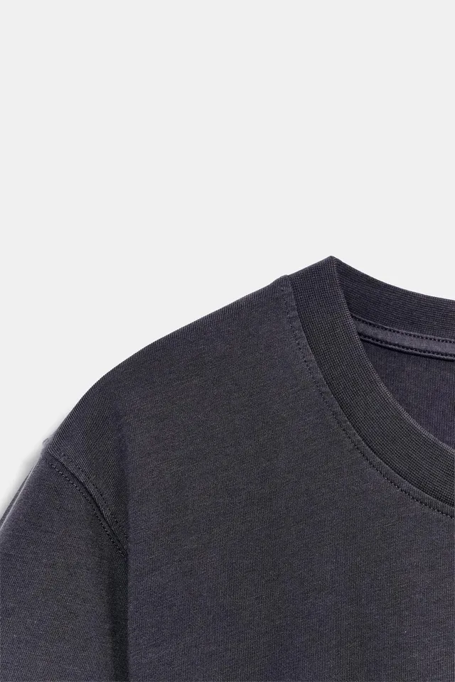FITTED COTTON T-SHIRT – image 7