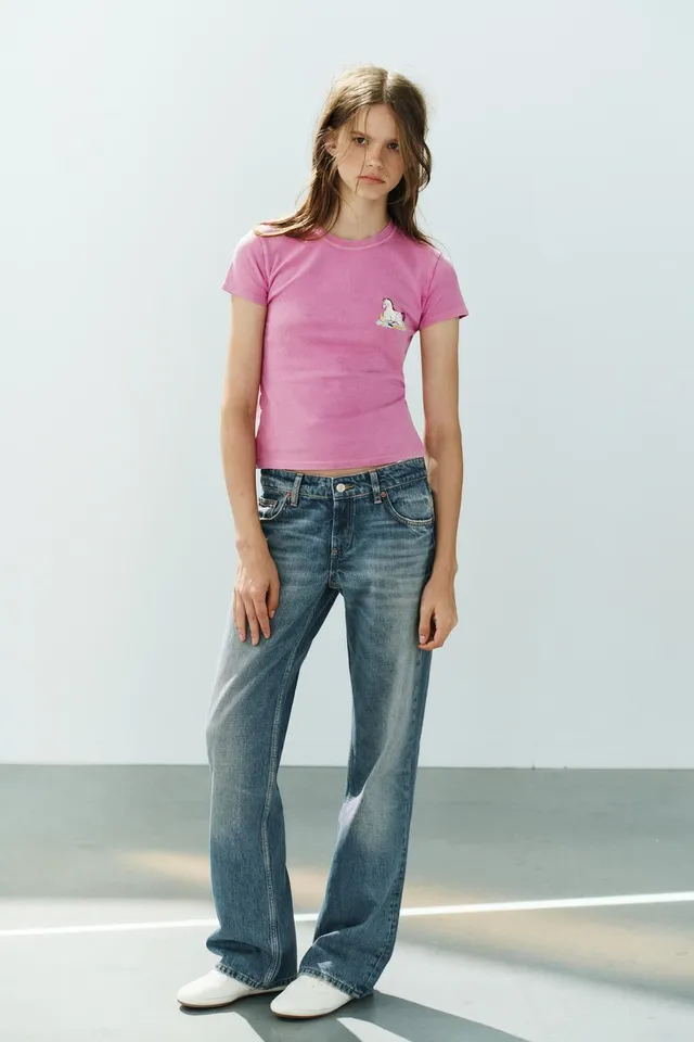 FIORENZA ART WASHED EFFECT T-SHIRT