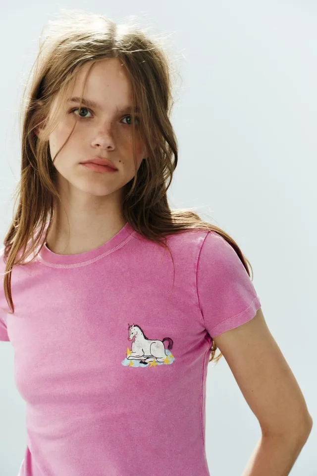 FIORENZA ART WASHED EFFECT T-SHIRT – image 3