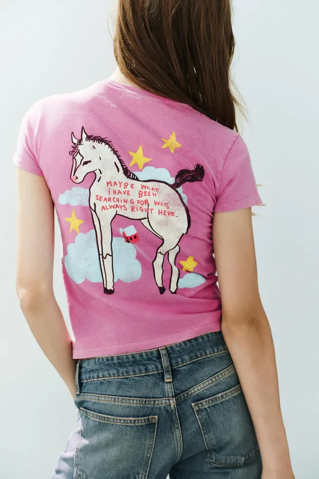 FIORENZA ART WASHED EFFECT T-SHIRT – image 4