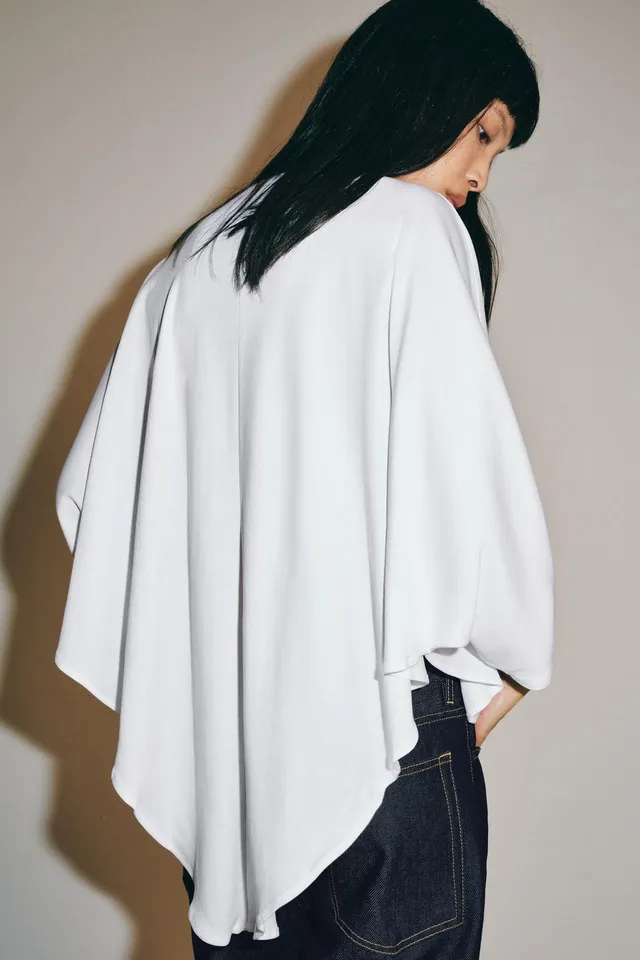 SUPIMA® COTTON CAPE T-SHIRT – image 3