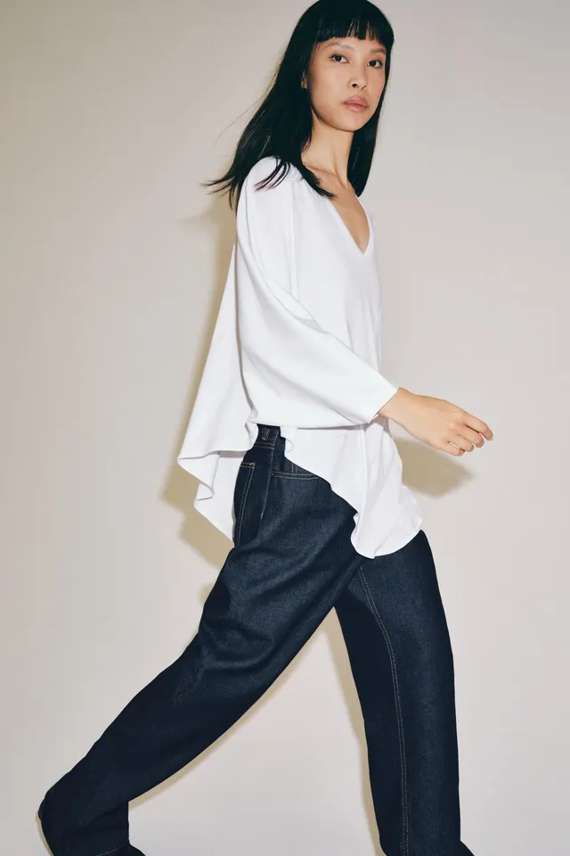 SUPIMA® COTTON CAPE T-SHIRT – image 4