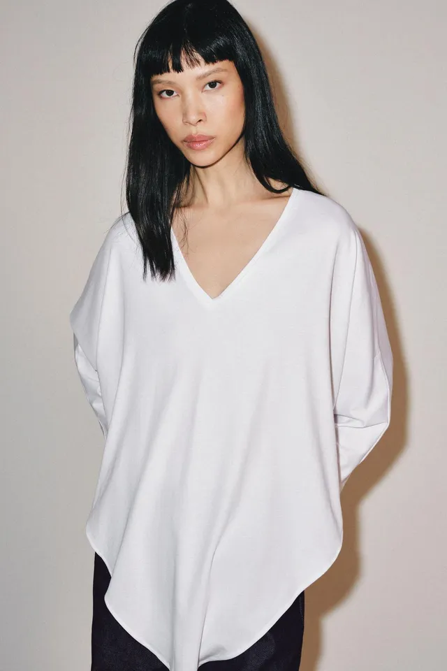 SUPIMA® COTTON CAPE T-SHIRT – image 5