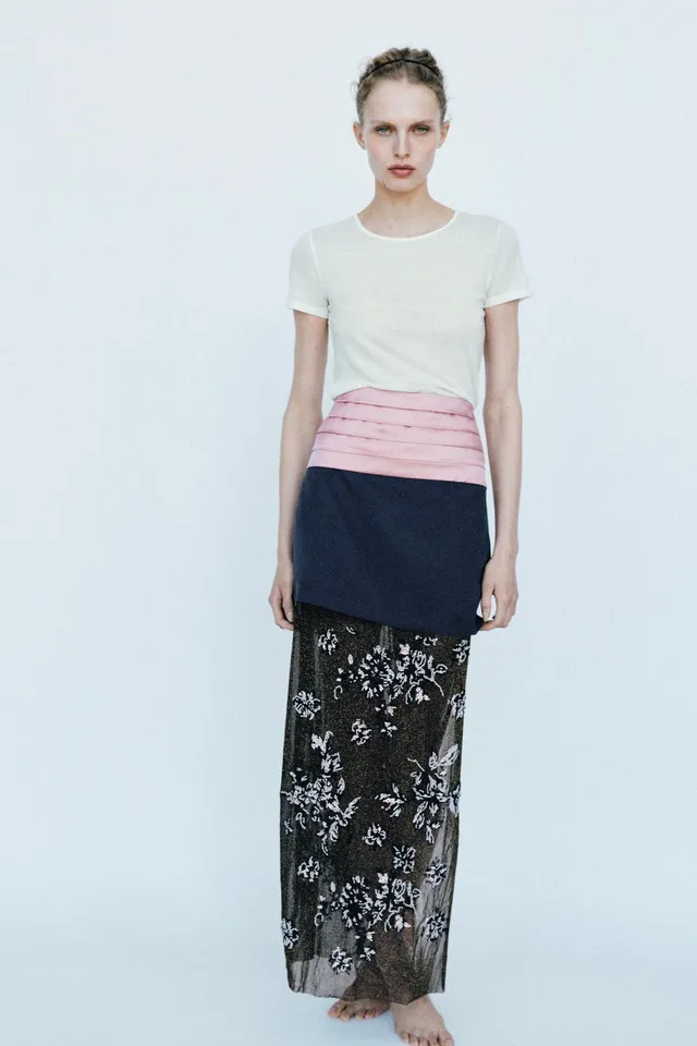 WOOL BLEND PLAIN T-SHIRT – image 4