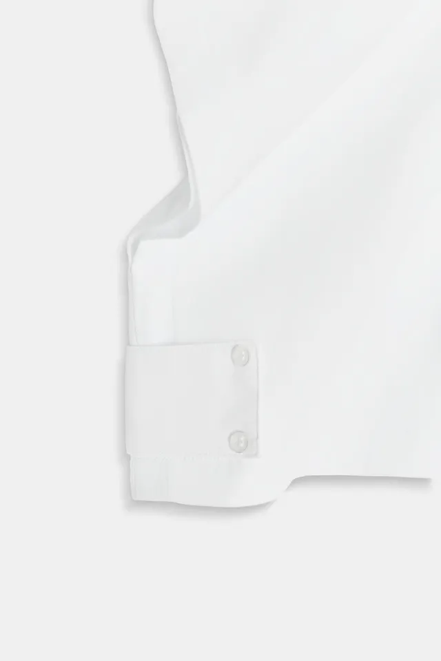 COTTON CAPE-STYLE T-SHIRT – image 7