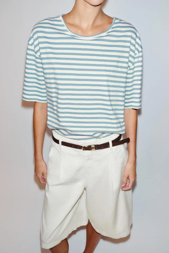STRIPED SHORT SLEEVE T-SHIRT – image 2