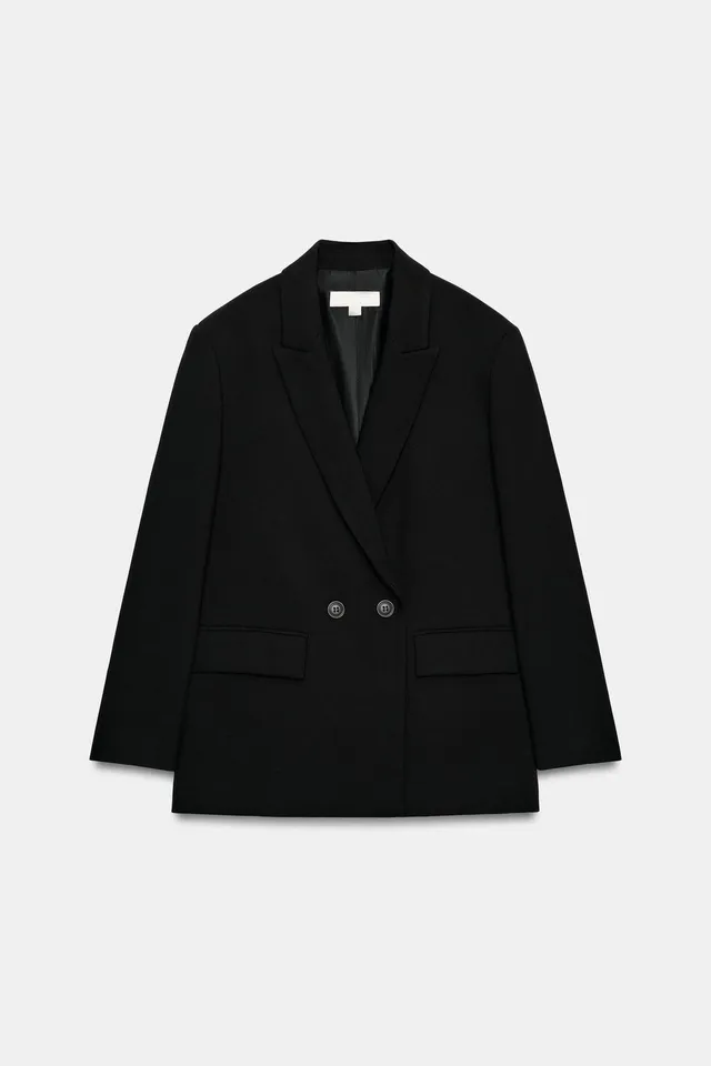 OVERSIZED DOUBLE-BREASTED BLAZER – image 6