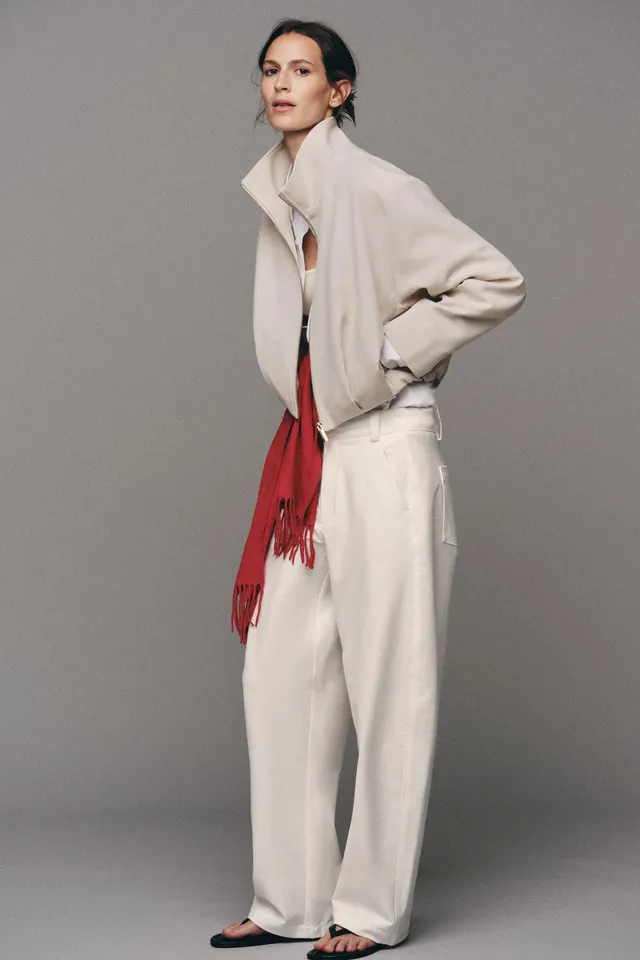HIGH COLLAR BOMBER JACKET – image 3