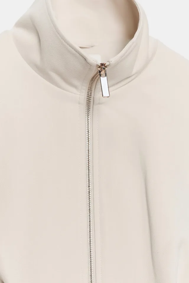 HIGH COLLAR BOMBER JACKET – image 8