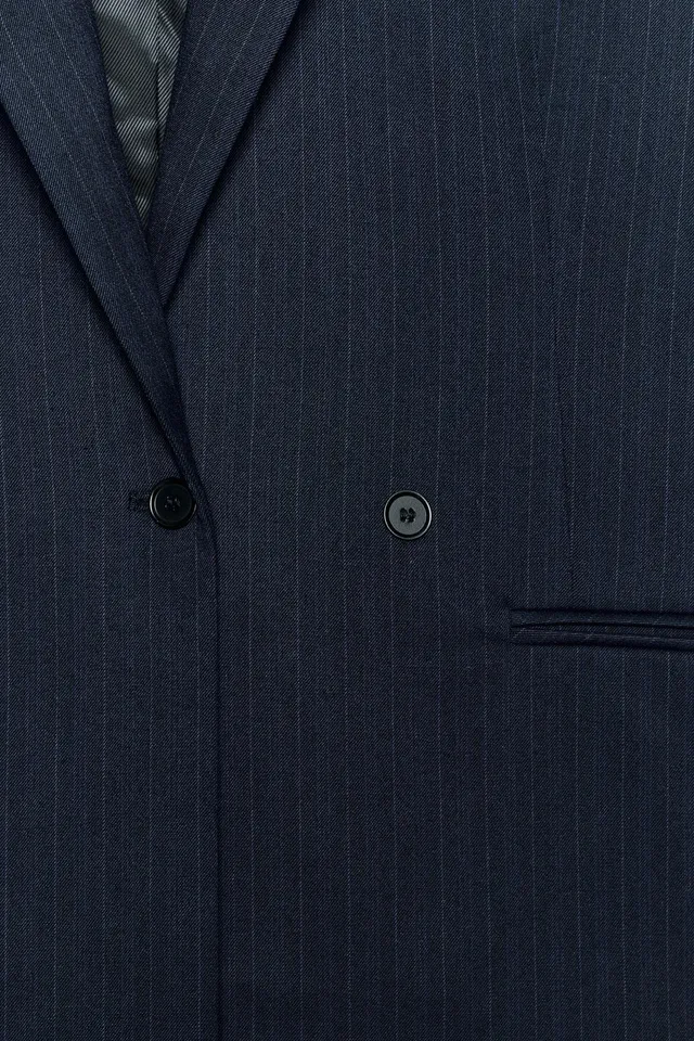 STRIPED OVERSIZE BLAZER – image 9