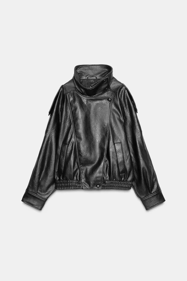LEATHER EFFECT JACKET – image 6