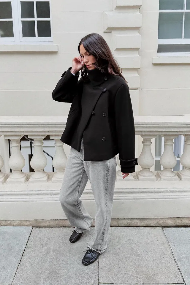 SOFT DOUBLE-BREASTED JACKET