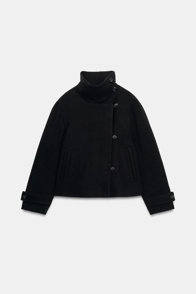 SOFT DOUBLE-BREASTED JACKET – image 5