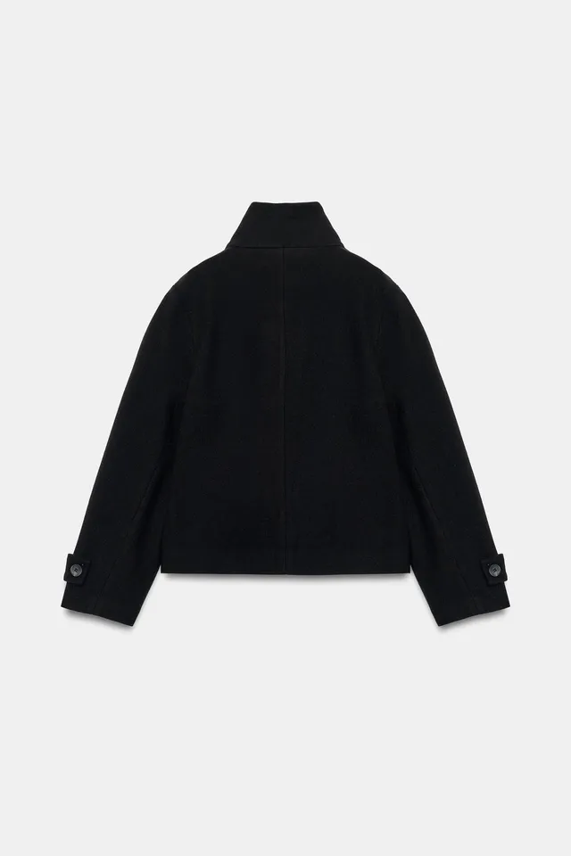 SOFT DOUBLE-BREASTED JACKET – image 6