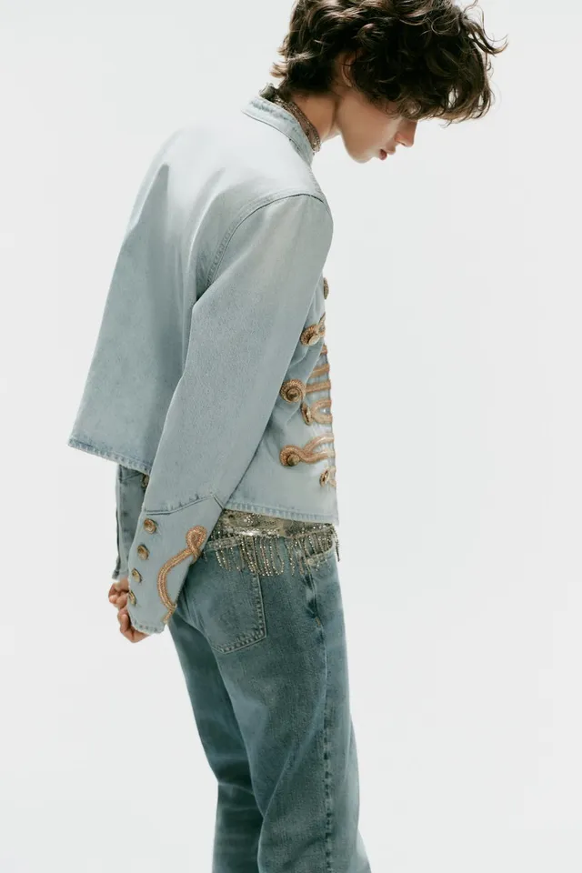 TRF BUTTONED DENIM JACKET – image 6