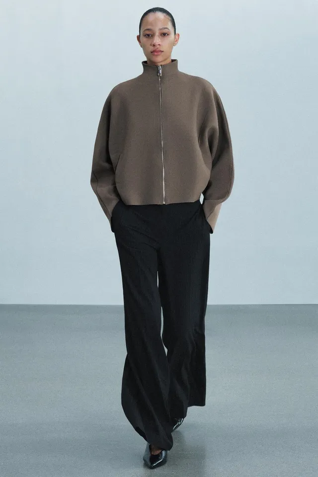 GATHERED KNIT JACKET – image 5