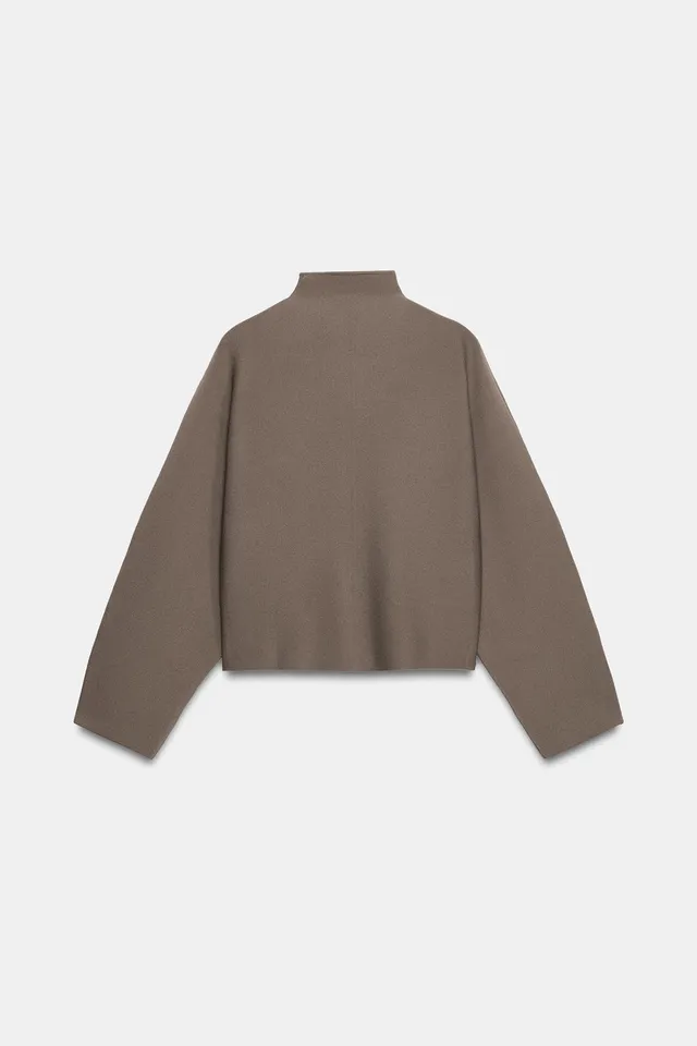 GATHERED KNIT JACKET – image 7