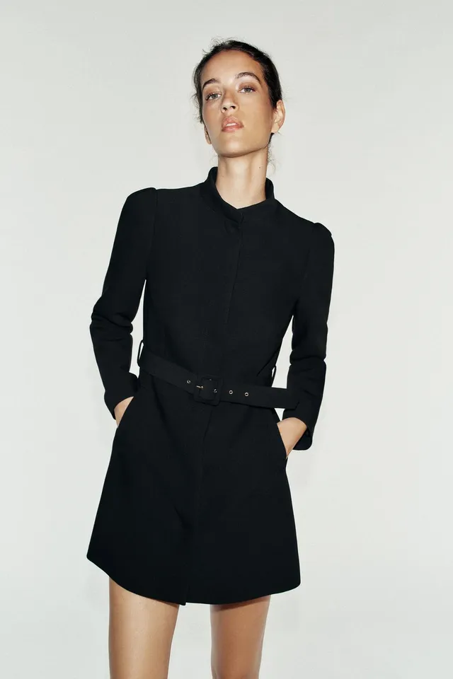 LONG BLAZER WITH BELT – image 4