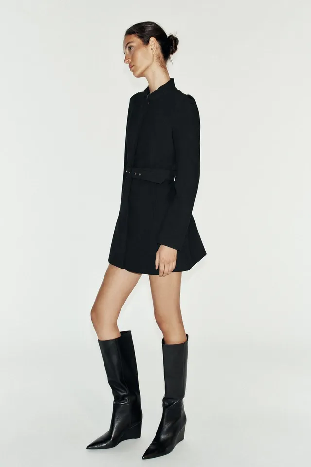 LONG BLAZER WITH BELT – image 5