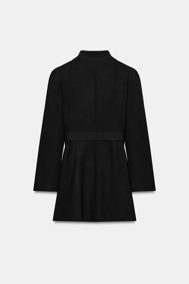 LONG BLAZER WITH BELT – image 8