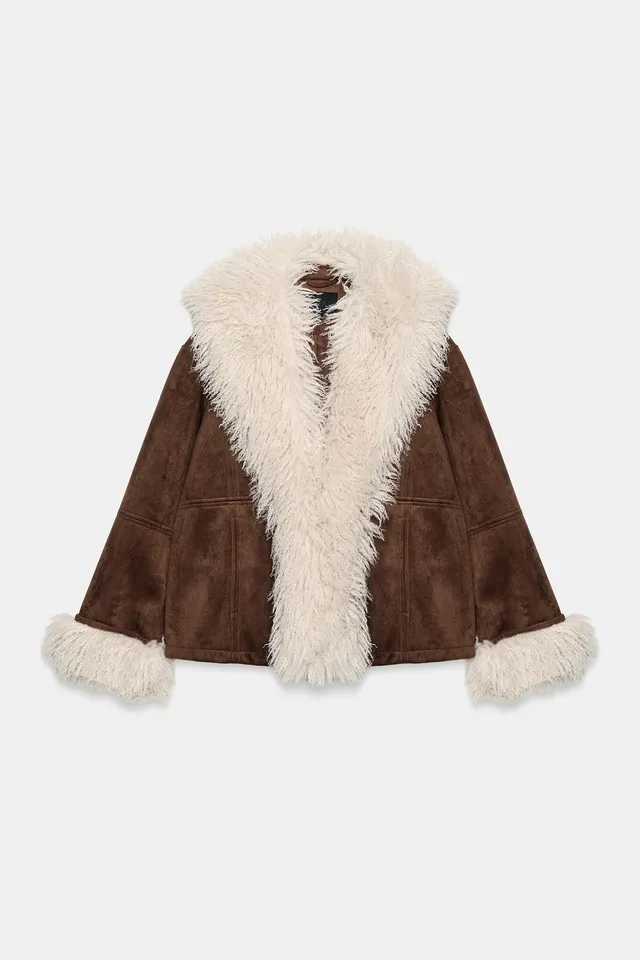 COMBINED JACKET WITH FAUX FUR – image 5