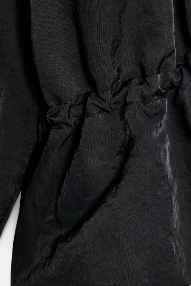 CONTRAST JACKET WITH SHOULDER PADS – image 9