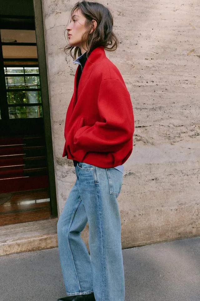 SOFT DOUBLE-BREASTED JACKET – image 3