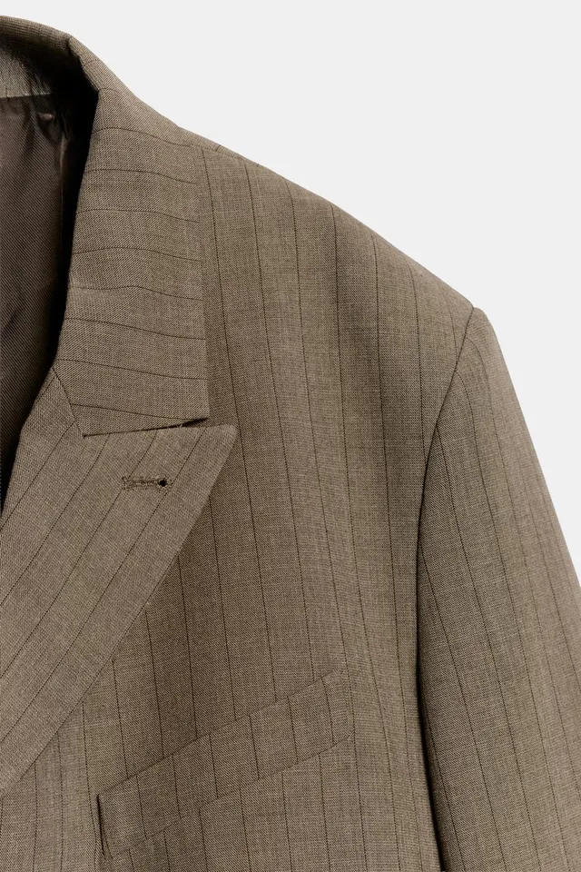 OVERSIZE PINSTRIPE BLAZER – image 8