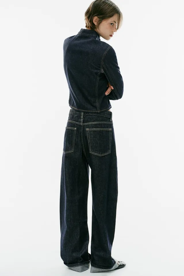 TRF FITTED DENIM JACKET WITH FROG FASTENING – image 4
