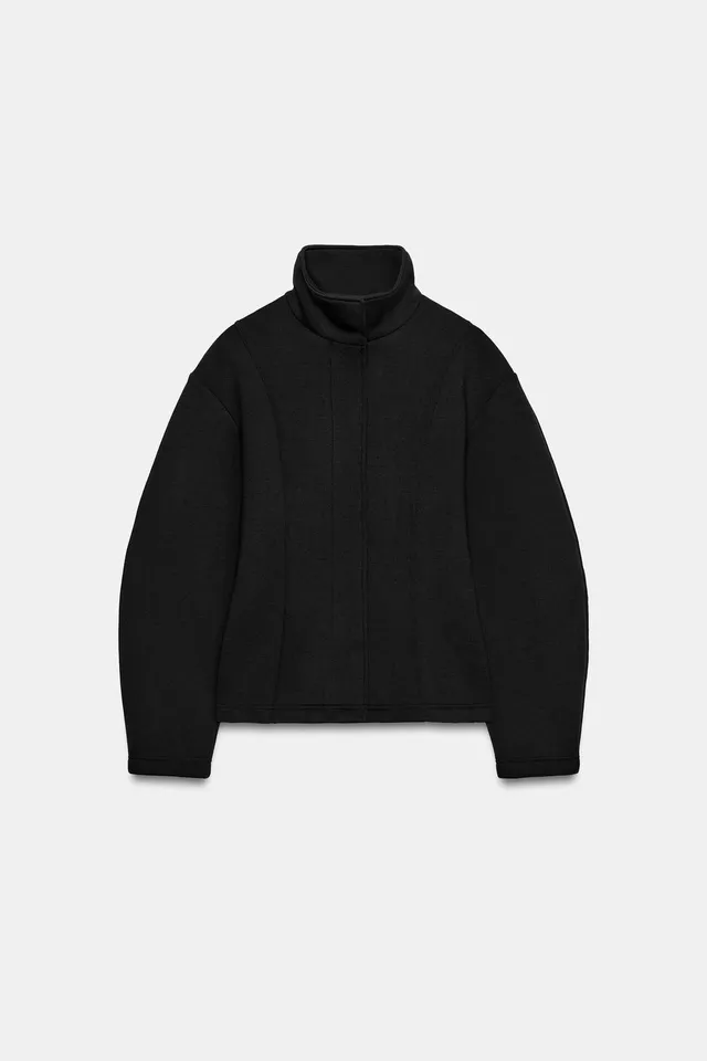RAISED COLLAR JACKET – image 5