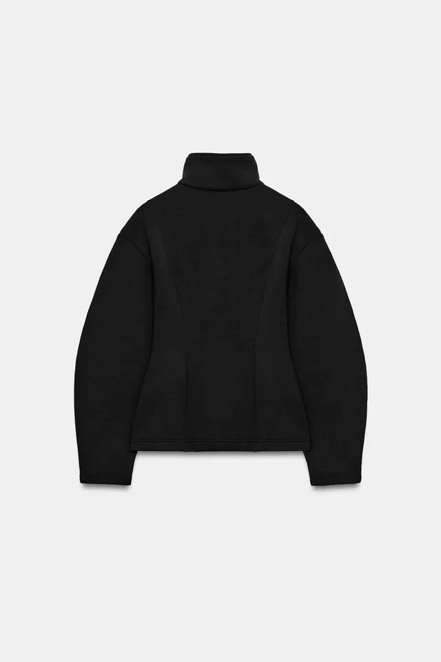 RAISED COLLAR JACKET – image 6