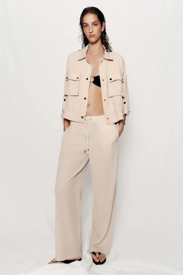 ROLLED SLEEVE SAFARI JACKET