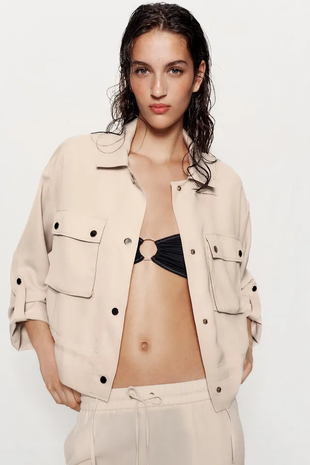 ROLLED SLEEVE SAFARI JACKET – image 2