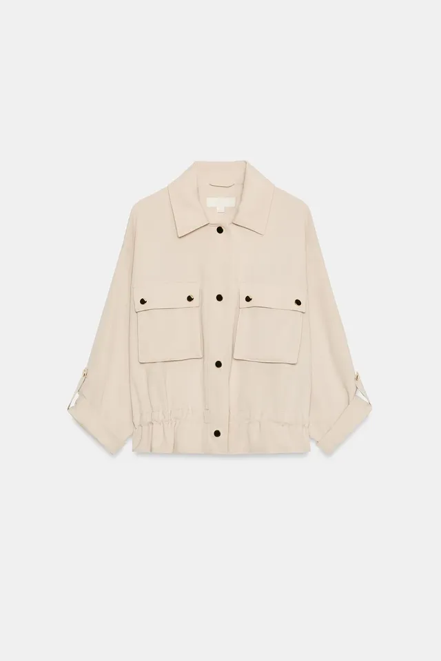 ROLLED SLEEVE SAFARI JACKET – image 6