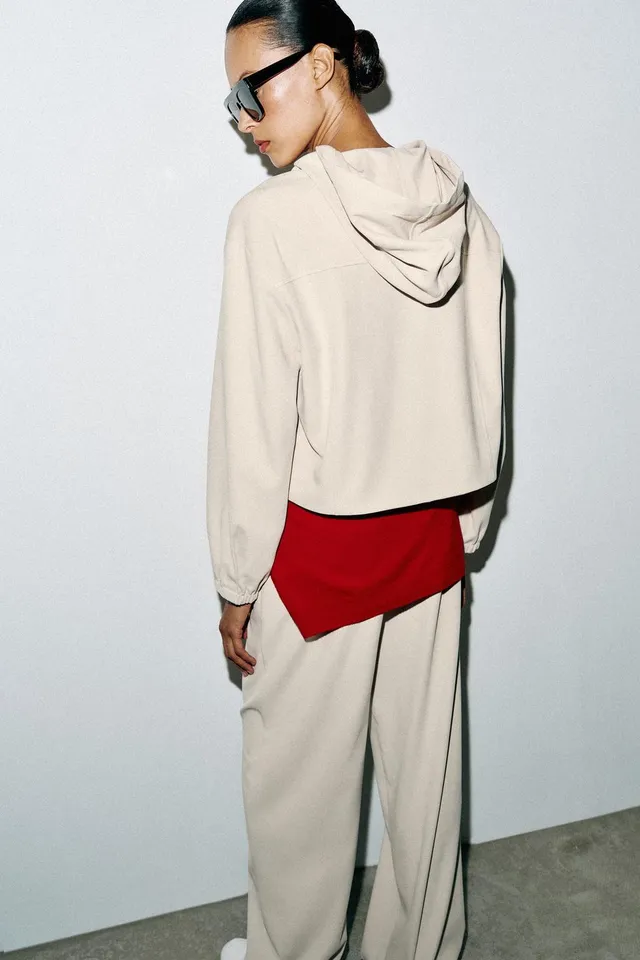 HOODED BOMBER JACKET – image 6