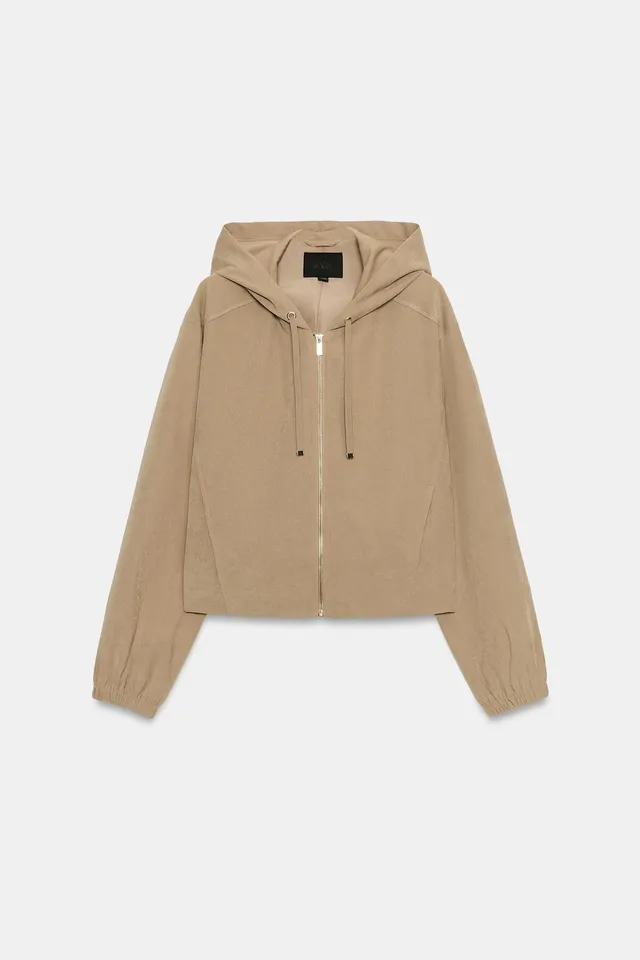 HOODED BOMBER JACKET – image 8