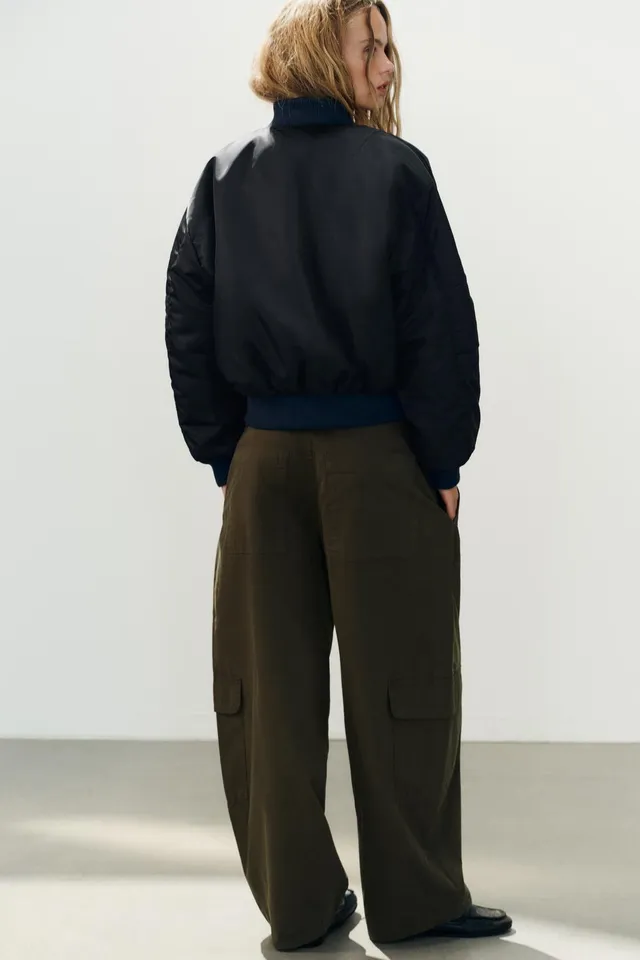 جاكيت بومبر وجهين أفرسايز – صورة 5